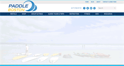 Desktop Screenshot of paddleboston.com