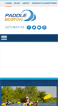 Mobile Screenshot of paddleboston.com